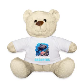 mérou mérou - Nounours - blanc - Devant