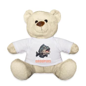 mérou mérou - Nounours - blanc - Devant