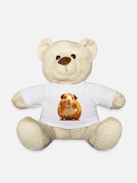 Meerschweinchen - Teddy - Weiß