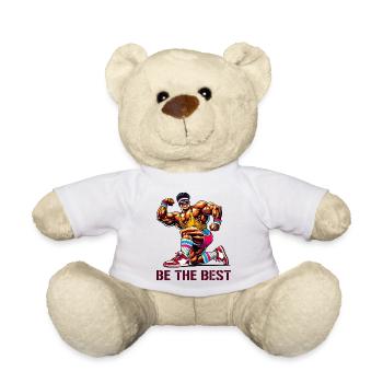 bodybuilder best - Teddy - Weiß - Vorne