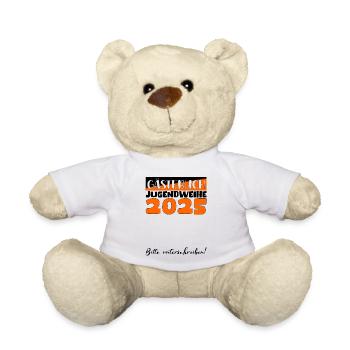 Consécration des jeunes 2025 Livre d'or Cadeau Filles Garçons - Nounours - blanc - Devant