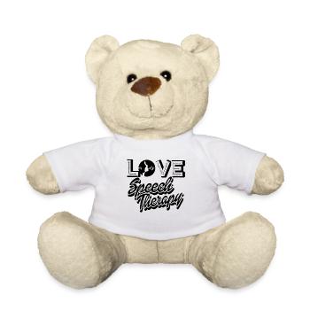 Love Speech Therapy - Teddy Bear - white - Front