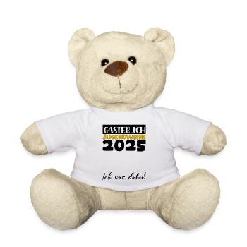 Jugendweihe 2025 Guestbook Gift Girls Boys - Teddy Bear - white - Front