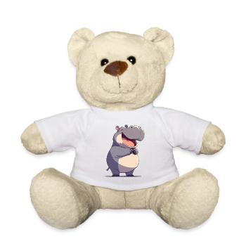 Hippopotame Hippopotame - Nounours - blanc - Devant