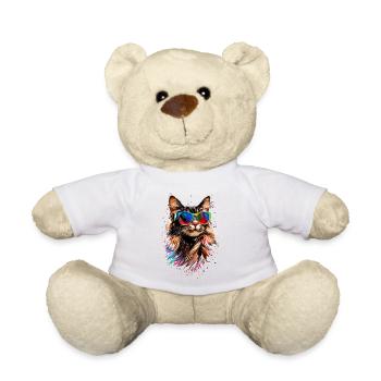 Maine Coon Cat Cat Mom Cat Maine Coon Cats - Teddy Bear - white - Front