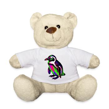 Penguin - Teddy Bear - white - Front