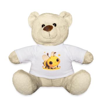 Bees Bee - Teddy Bear - white - Front