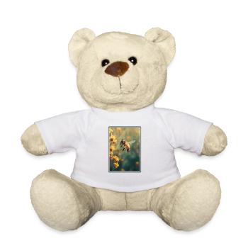 Bees Bee - Teddy Bear - white - Front