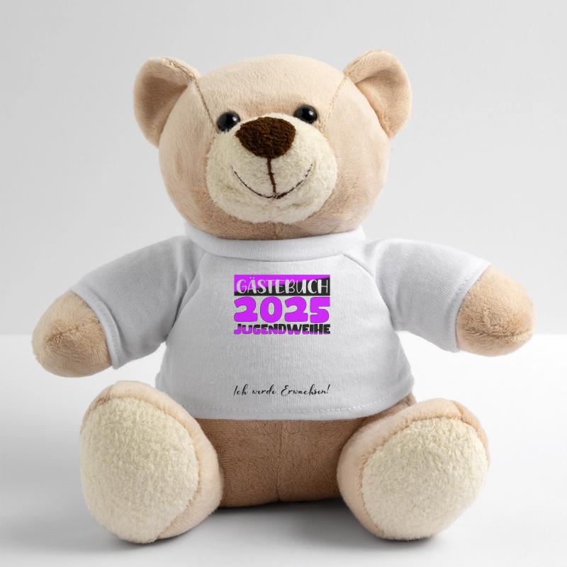 Jugendweihe 2025 Gästebuch Geschenk Mädchen Jungen Teddy