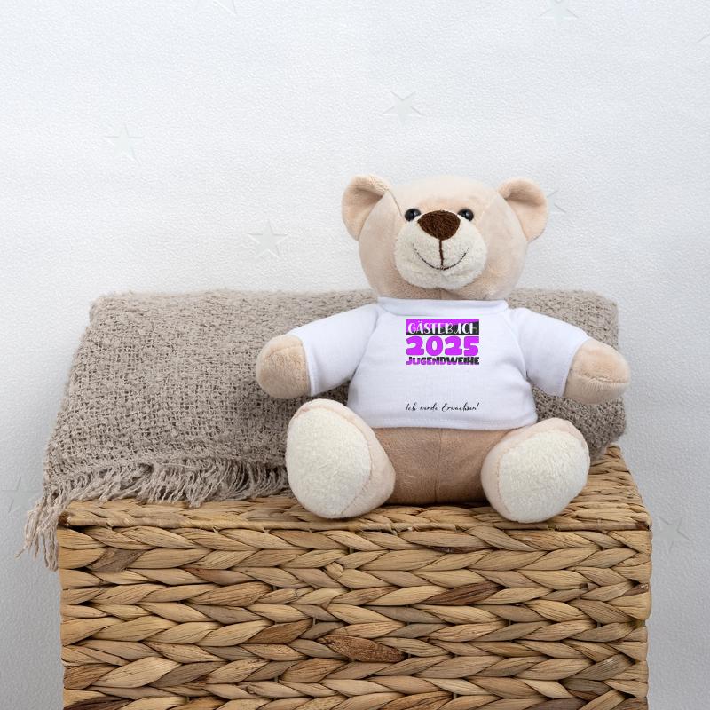 Jugendweihe 2025 Gästebuch Geschenk Mädchen Jungen Teddy
