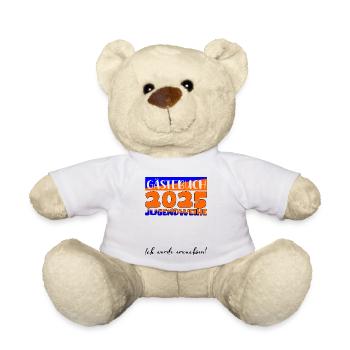 Jugendweihe 2025 Livre d’or Cadeau Filles Garçons - Nounours - blanc - Devant