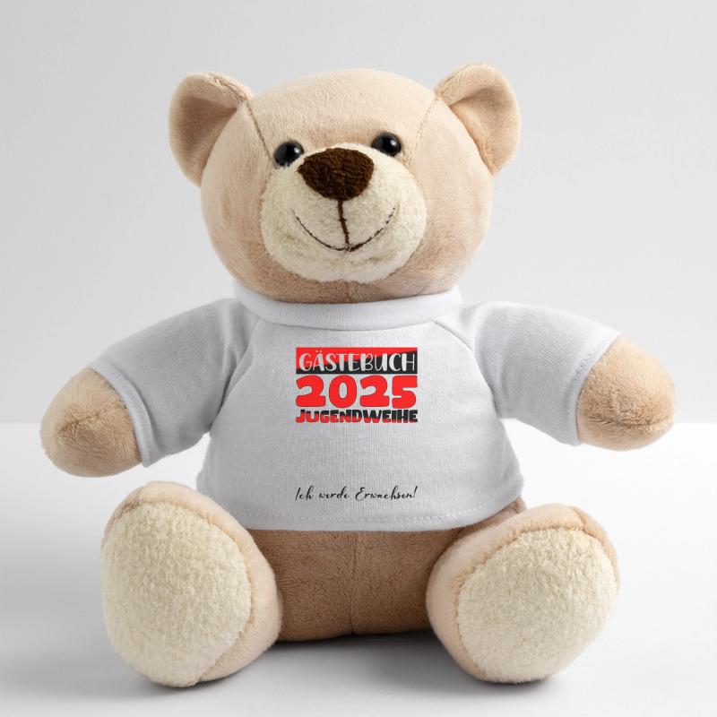 Jugendweihe 2025 Gästebuch Geschenk Mädchen Jungen Teddy