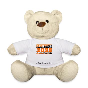 Jugendweihe 2025 Livre d’or Cadeau Filles Garçons - Nounours - blanc - Devant
