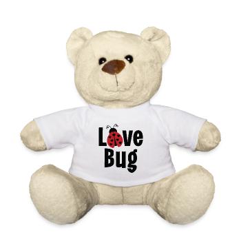 Love Bug - Teddy Bear - white - Front