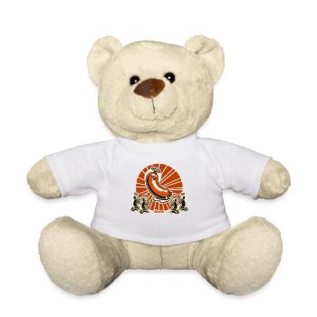 Kult der Heiligen Bratwurst - Teddy - Weiß - Vorne