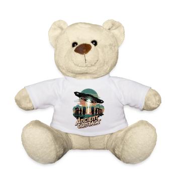 Ancient Astronaut Stonehenge UFO Encounter - Teddy Bear - white - Front