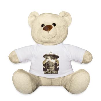 Ursprünge jenseits der Erde UFO Uralter Mythos - Teddy - Weiß - Vorne