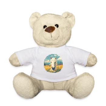 Pferde Pferd - Teddy - Weiß - Vorne