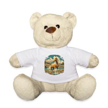 Pferde Pferd - Teddy - Weiß - Vorne
