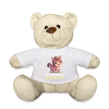 Pferde Pferd - Teddy - Weiß - Vorne