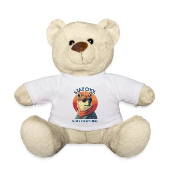 Shiba Inu Chien - Nounours - blanc - Devant