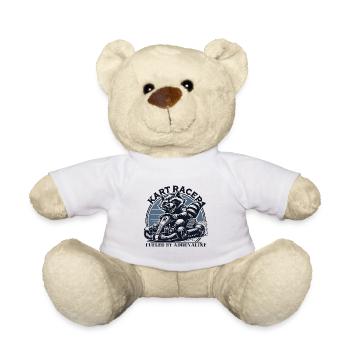 Kart Racer Waschbär Go-Kart Adrenalin - Teddy - Weiß - Vorne
