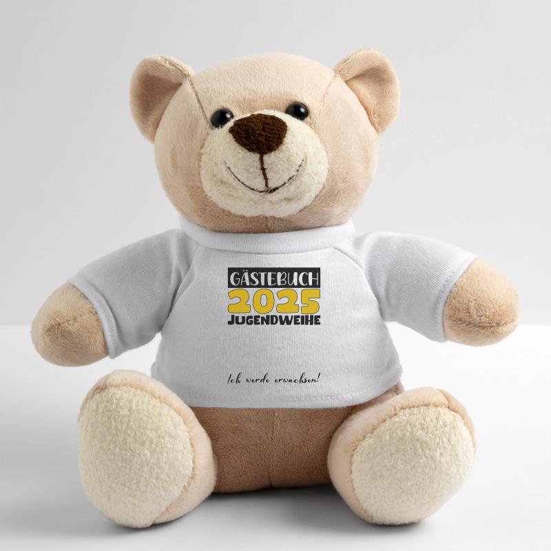 Jugendweihe 2025 Gästebuch Geschenk Mädchen Jungen Teddy