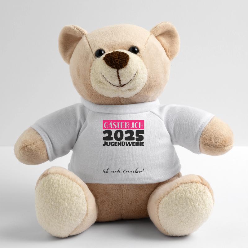 Jugendweihe 2025 Gästebuch Geschenk Mädchen Jungen Teddy