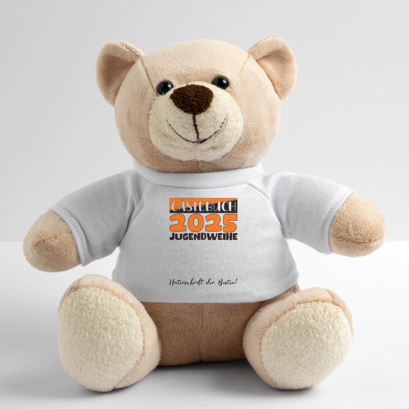 Jugendweihe 2025 Gästebuch Geschenk Mädchen Jungen Teddy