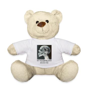 J’ai tout fait radiographier Ok drôle de dire - Nounours - blanc - Devant
