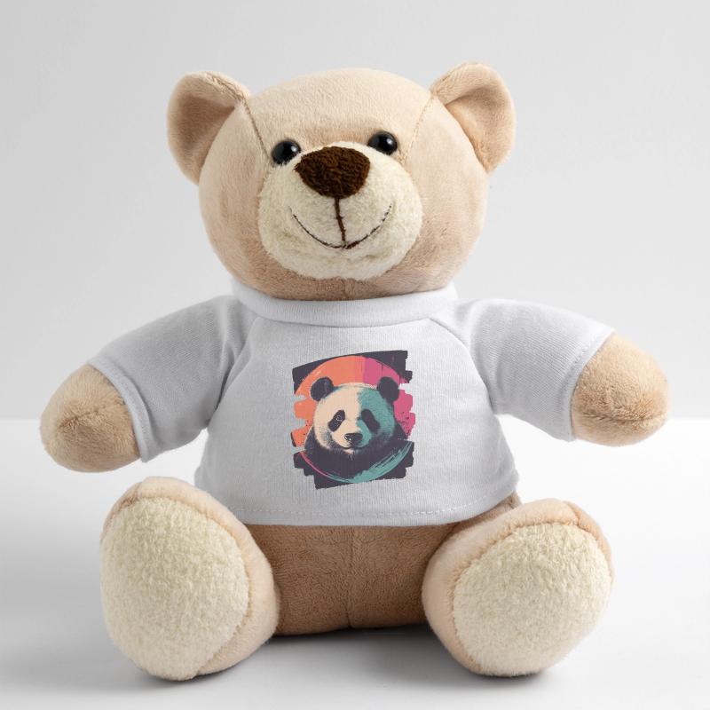 Panda Bear Retro Teddy Bear