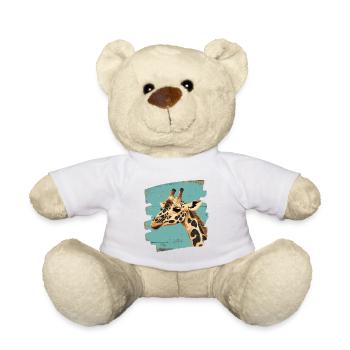 Girafe - Nounours - blanc - Devant