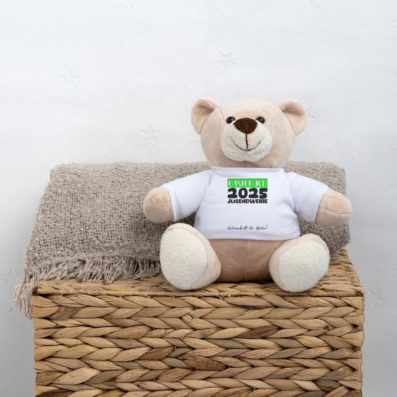 Jugendweihe 2025 Gästebuch Geschenk Mädchen Jungen Teddy