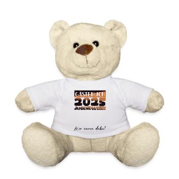 Jugendweihe 2025 Livre d’or Cadeau Filles Garçons - Nounours - blanc - Devant