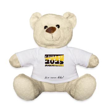 Jugendweihe 2025 Livre d’or Cadeau Filles Garçons - Nounours - blanc - Devant