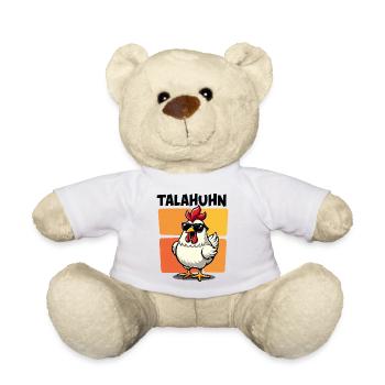 TALAHUHN Talahon Lustig Spruch Meme Deutschrap Rap - Nounours - blanc - Devant