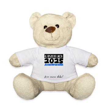 Jugendweihe 2025 Livre d’or Cadeau Filles Garçons - Nounours - blanc - Devant
