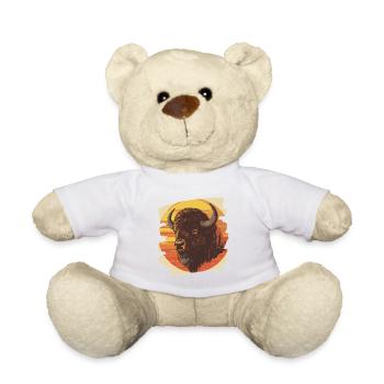 Bison Retro - Teddy - Weiß - Vorne