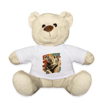 Koala Bär - Teddy - Weiß - Vorne