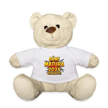 Matura 2025 Mittelschule Abschluss Maturant - Teddy - Weiß - Vorne