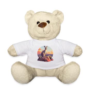 Kangaroos Kangaroo - Teddy Bear - white - Front