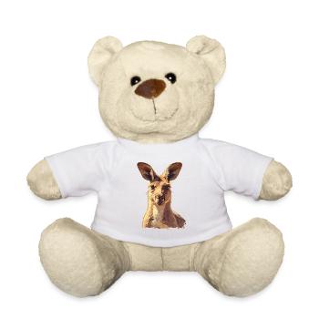 Kangaroos Kangaroo - Teddy Bear - white - Front