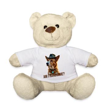 Cool dog - Teddy Bear - white - Front