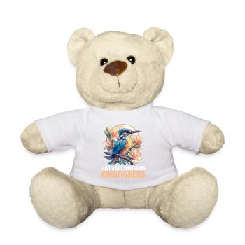 Martin-pêcheur Martin-pêcheur - Nounours - blanc - Devant