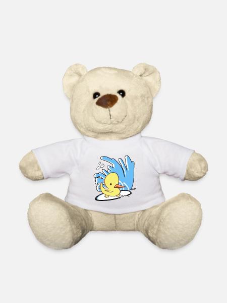 Surfin'Duck - Teddy - Weiß