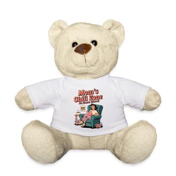 Mom's Chill Zone Kein Drama Lustiges Geschenk - Teddy - Weiß - Vorne