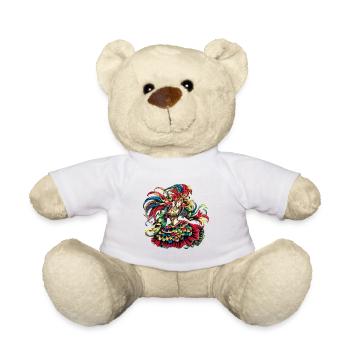 Costume de carnaval - Nounours - blanc - Devant
