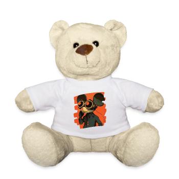 Maus - Teddy - Weiß - Vorne