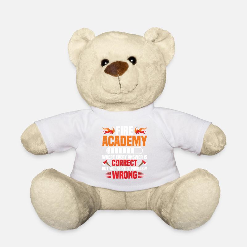 Fire Academy, où chaque réponse est correcte, mais - Nounours - blanc