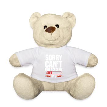 Entschuldigung. Kippen. Feuerakademie. Tschüss. - Teddy - Weiß - Vorne